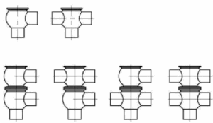 stop and reversing valve